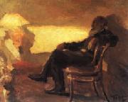 Leonid Pasternak Leo Tolstoy oil painting reproduction